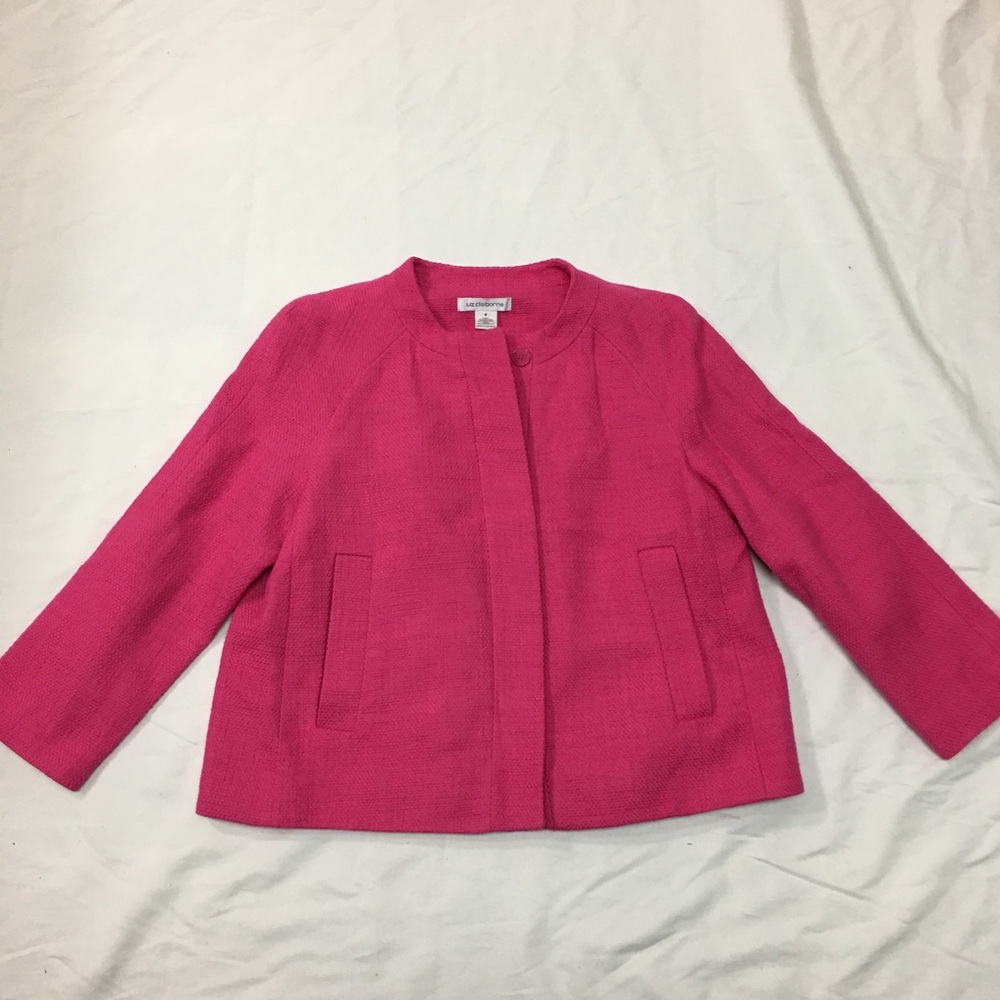 Liz Claiborne Pink Suit Jacket
